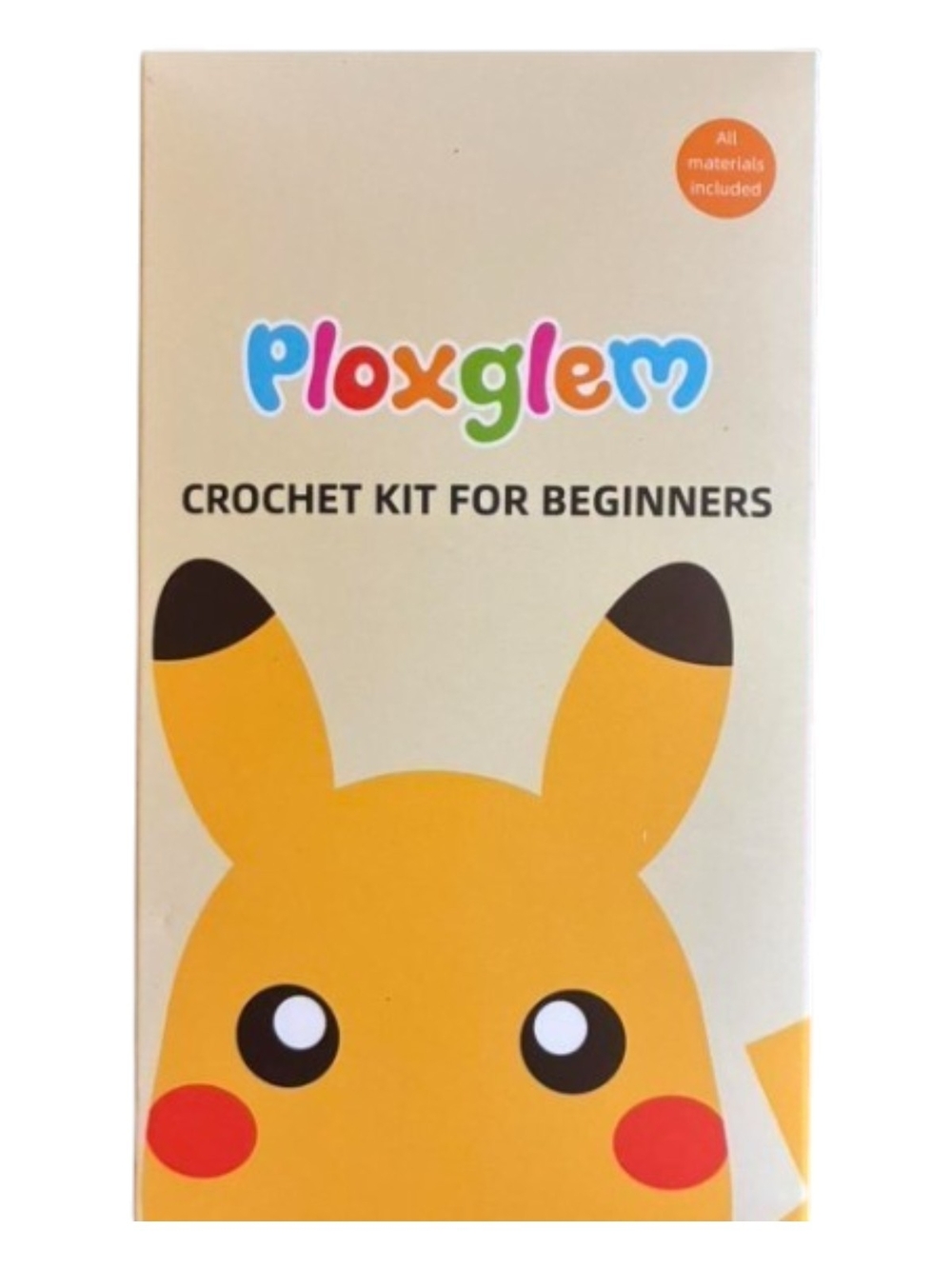 Pikachu crochet kit Pokemon New